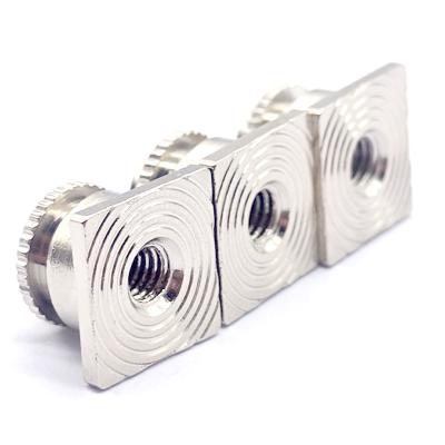 CNC Machined Carbon Steel Zinc Plated Bushings And Studs Micro Machining