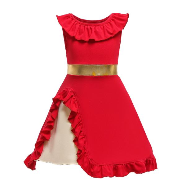 Kids Princess Dress Elena Snow White Dress Children Girls' Party Dresses