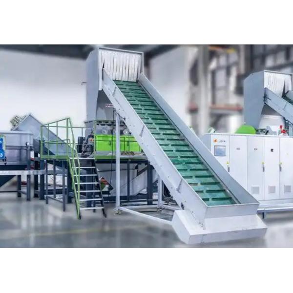 Planta de reciclaje de residuos de plástico Máquina de reciclaje de plástico blando Hdpe