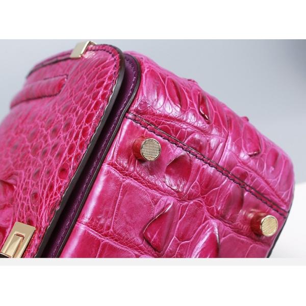 Authentic Genuine Crocodile Skin Female Small Purse Women Handbag Exotic Alligator Leather Lady Cross Shoulder Bag