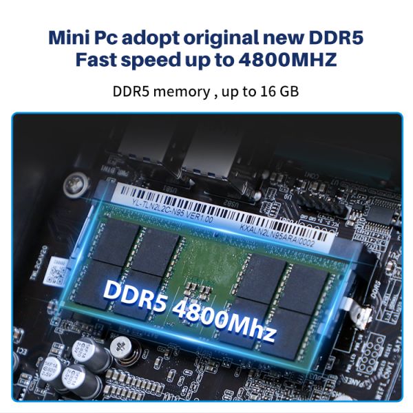Fanless Industrial Mini PC with Intel N150 Processor Dual Gigabit Ethernet and Zero Noise Cooling