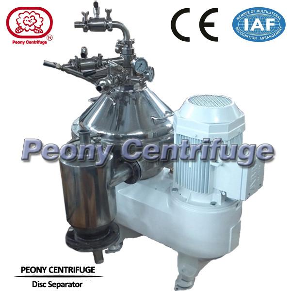 Separador de aço inoxidável - centrifugador para o óleo de coco/leite