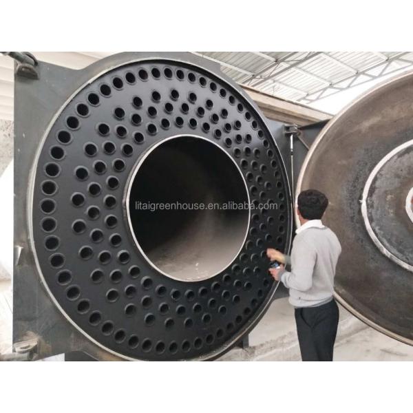 Умный контролируемый безопасный стеклянный теплица для овощей Фрукты Цветы Верхняя высота 4,8 м-6,8 м