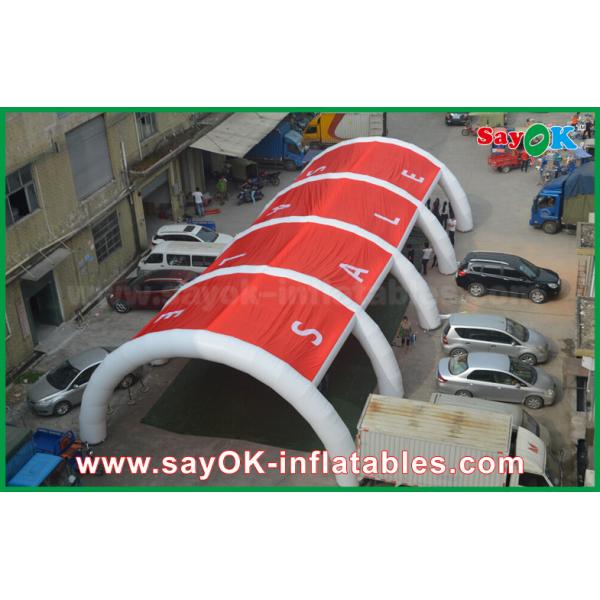 inflatable work tent Red And White Giant Inflatable Air Tent Gate For Exhibition Or Event