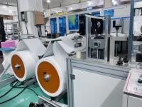 Máquina de máscara ultra-sônica 220V produz máscara não tecida mudando a ferramenta de toque