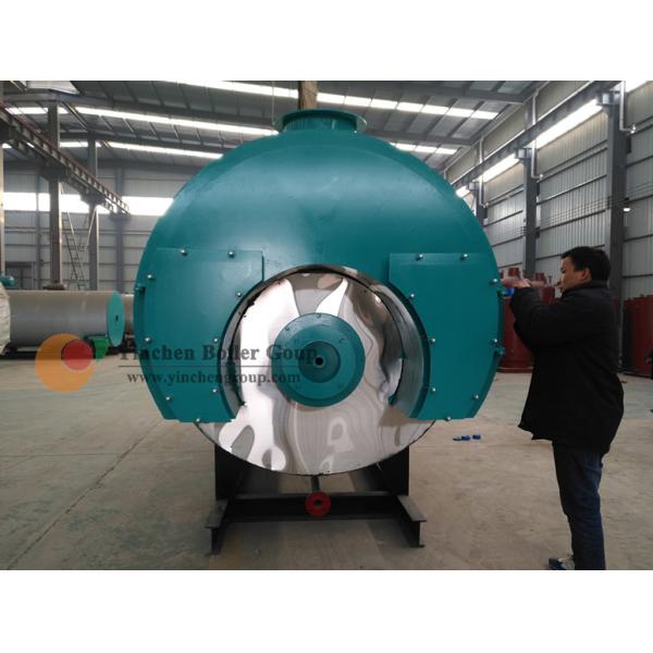 Textile Industry Gas Fired Steam Boiler / 5~50 Ton Most Efficient Gas Boiler