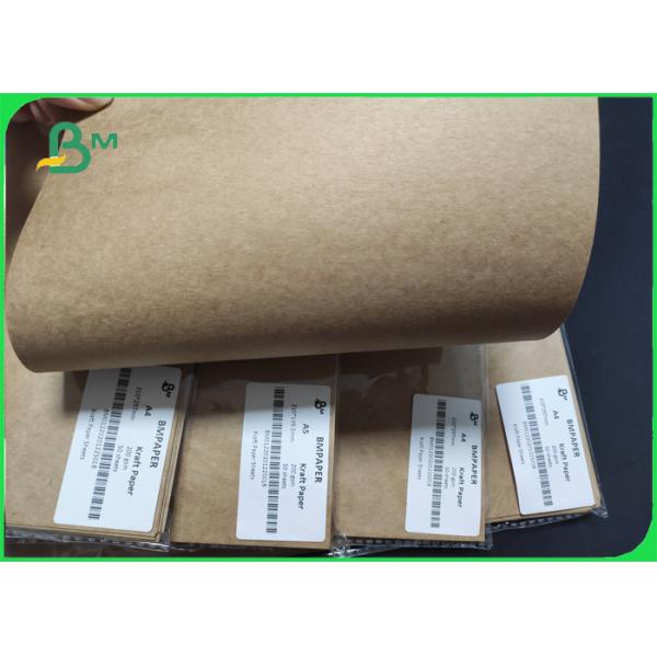 Девственница A4 Kraft завертывает 150gsm в бумагу 50 покрывает бумагу канцелярских принадлежностей Kraft