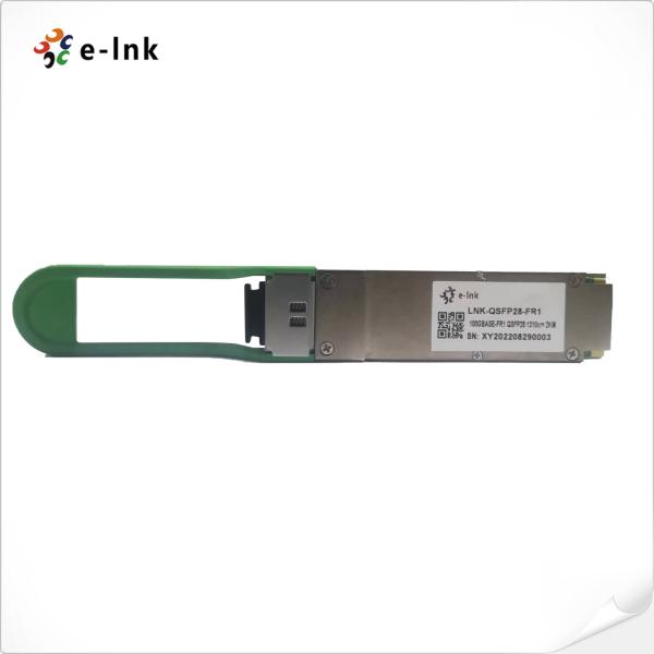 Conector a dos caras óptico del módulo 1310nm los 2KM LC del transmisor-receptor del módulo QSFP28 de FR1 100G
