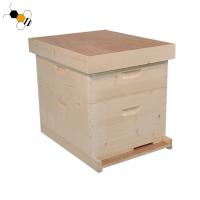 La ferme Langstroth deux d'abeille pose les ruches en bois 20mm