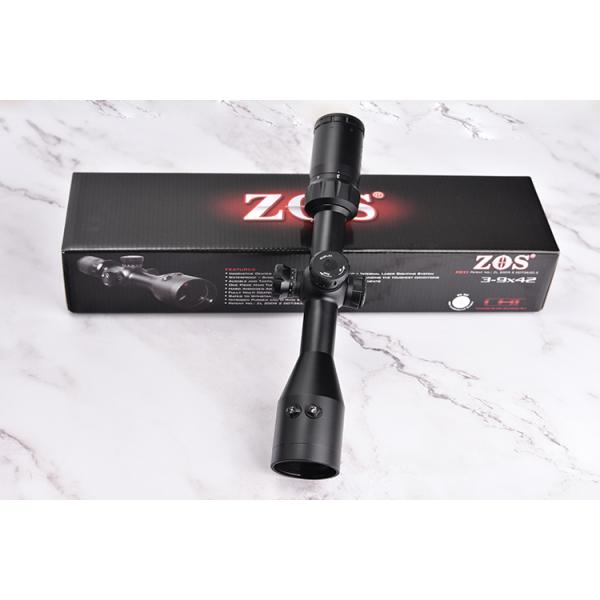 Optical Scopes Essential ZOS 3-9x42 R6 First Focal Plane Scope with Red Illumination