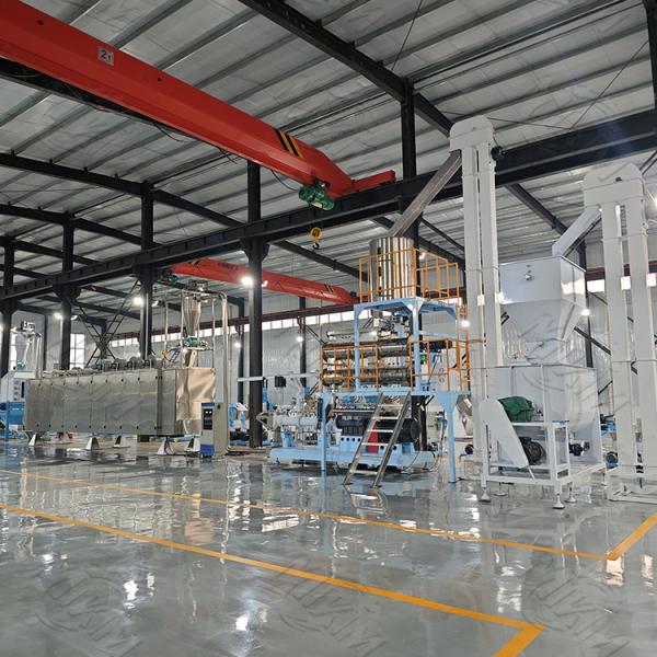 High Efficiency Automatic Pet Food Extruder machine for fish feed