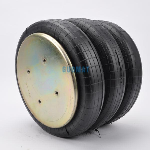 airbag do fole triplicar-se do amortecedor 3B7383 8NPT da mola de ar 4xm10