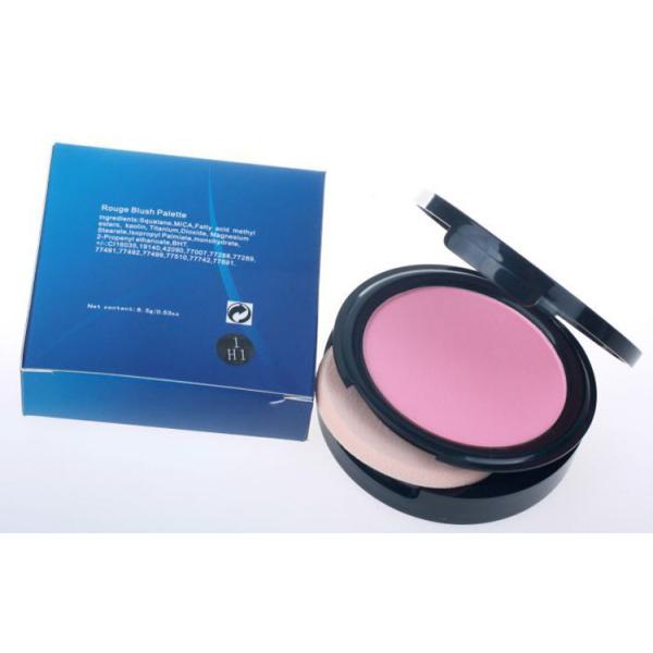 Макияж стороны косметик краснеет порошок зеркала компактный с 4 другими цветами