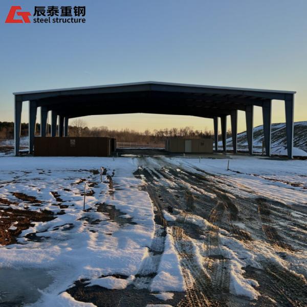 Modular Steel Structure Workshop For Hangar Shed Logistics Warehouse