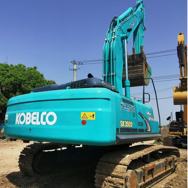 197kw 36100kg Used Kobelco Sk 350 Excavator 197kw Heavy Backhoe Equipment