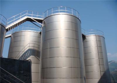 304 316 Stainless Steel Mixing Tanks 100L10000L Capacity Ex Proof Motor