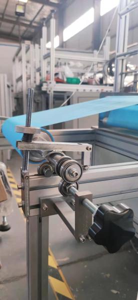 1.7m Width Waterproof Shoe Cover Making Machine , 1.56m High Overshoes Making Equipment
