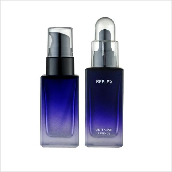 Опарника стекла стеклянной бутылки 30ml 50ml учреждения Skincare упаковка косметического косметическая