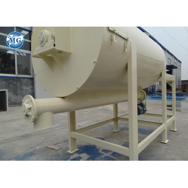 Industrial Ribbon Dry Mortar Mixer Machine Electric Continuous Running