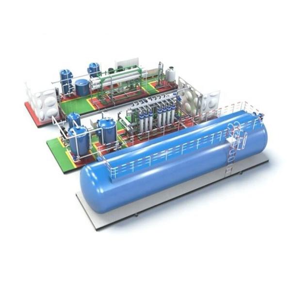 Offshore RO Seawater Desalination Machine Ro Plant Containerized 105kw PLC Seawater Desalination Plants