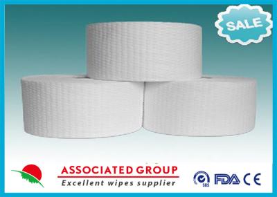 Dot Embossed Nonwoven Spunlace Fabric grande Rolls para a indústria