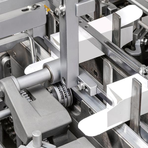 1.5kw Automatic Cartoning Machine 130Cartons/Min Box Sealing