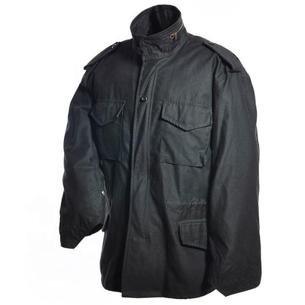 Durable M65 Windproof Military Tactical Wear 35% Cotton Two Layers For Summer