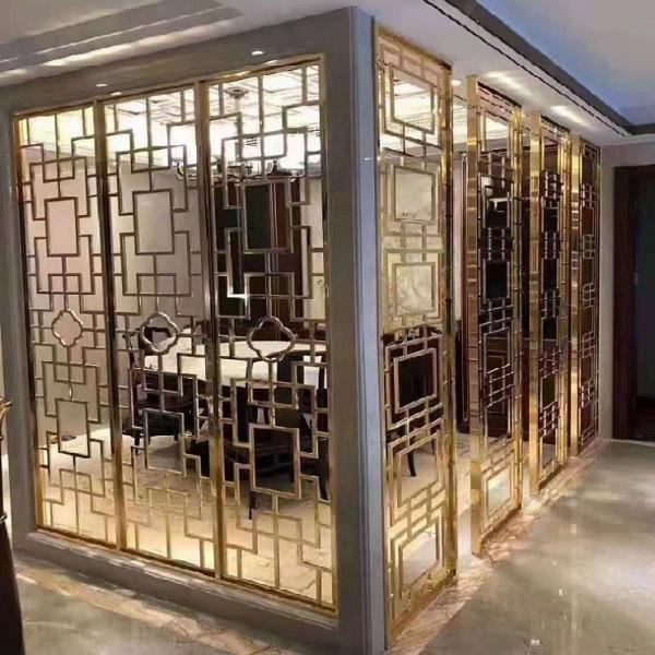 Interior Decoration CNC Cut Metal Screen Home Room Partition Panels