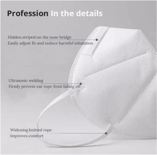 Breathable Anti Pollution Mask N95 Disposable Safety Products