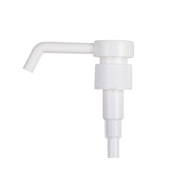 24/410 White Plastic Lotion Pump for 75% Alcohol Disinfectant