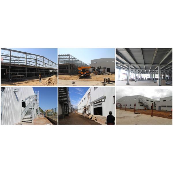 Construção de aço projetada costume do celeiro, construções de exploração agrícola de aço Demountable