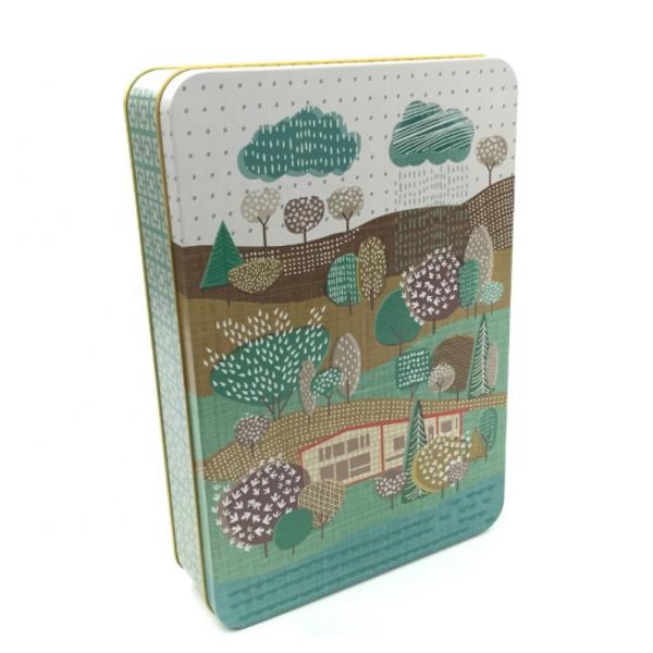 Современная консервная банка металла квадрата Tinplate для подарка печений конфеты