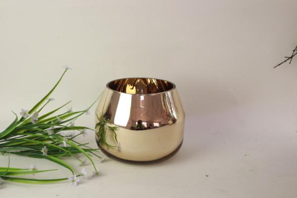 Handmade Glass Candle Holder