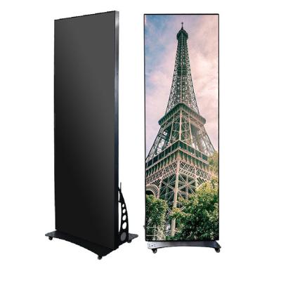 Wireless 3G 4G Mirror Smart LED Poster Display Infrared 6 Point Multi Touch Commercial Grade