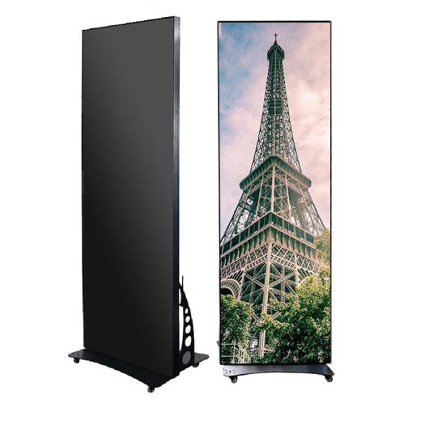 Wireless 3G 4G Mirror Smart LED Poster Display Infrared 6 Point Multi Touch Commercial Grade