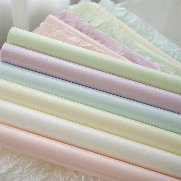 Recyclable золотой лист упаковочной бумаги серебряной свадьбы