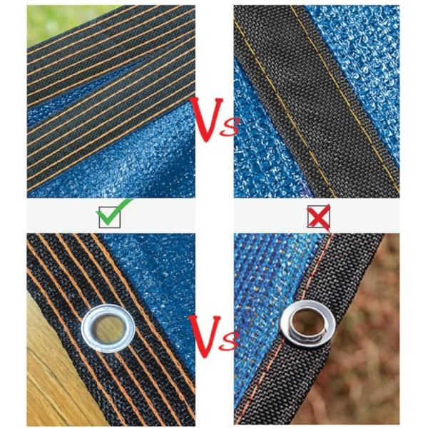 Сеть тени Hdpe 30gsm земледелия парника Windbreak 70% УЛЬТРАФИОЛЕТОВАЯ
