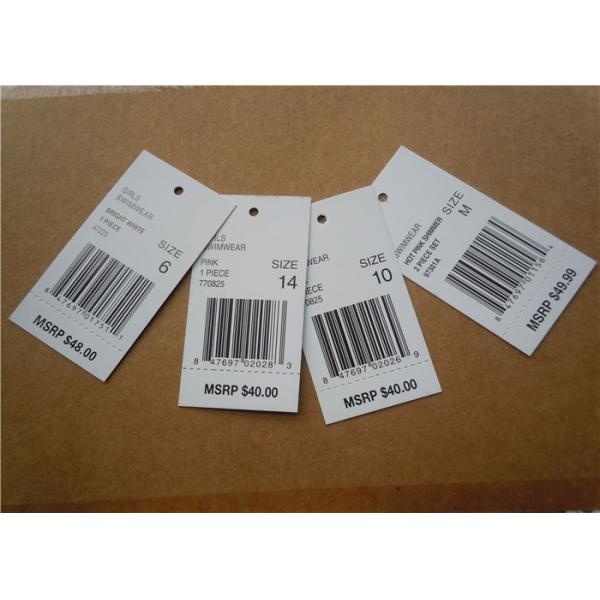 Eco-Friendly recyled Custom Printed Clothing Label Tags Eco Friendly For Jewelrys