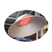 Wide Temperature Range Gas Brooder Heater Silver High Heating Capacity