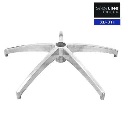 Height Adjustable Revolving Chair Base With Wheels Aluminum Alloy 660mm diameter