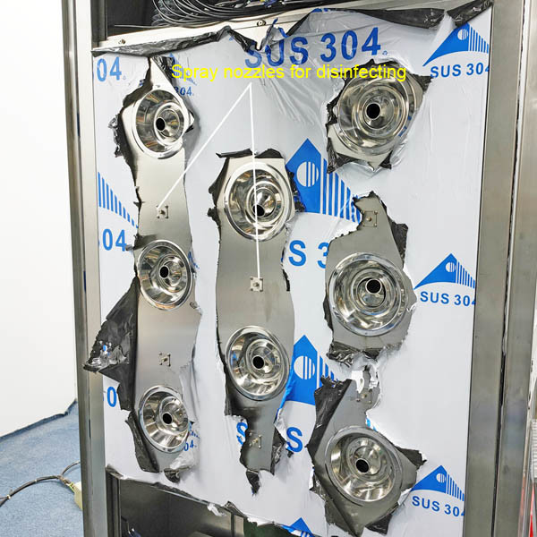 3 Side Blowing COVID-19 Sanitizing Cleanroom Air Shower