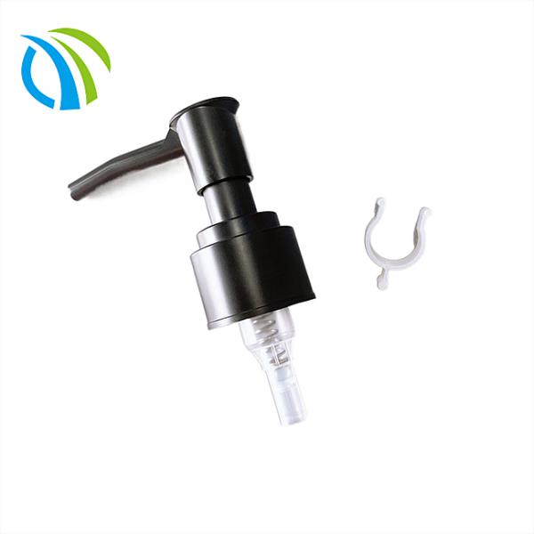 Long Mouth 28mm 2cc Plastic Lotion Dispenser Silver Aluminium 28mm Lotion Pump SGS