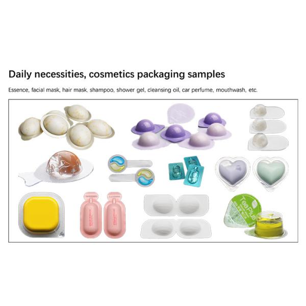 Маленькая АЛУ ПВХ пузырь упаковочная машина для ампулы OEM