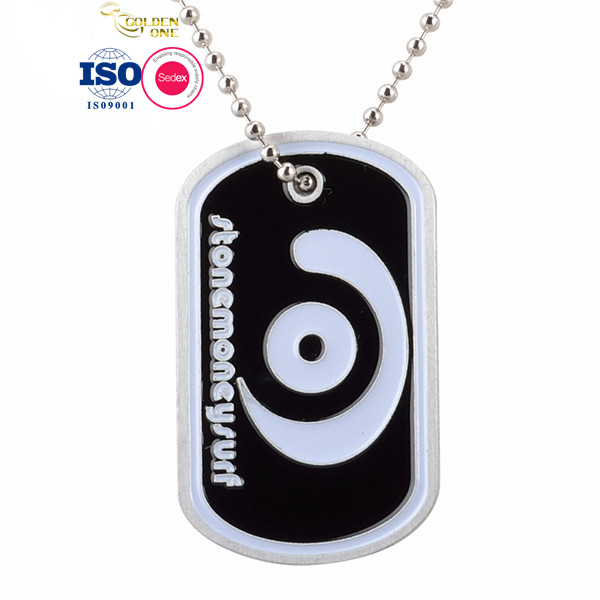 Double Sided Pendant Dog Tag Sublimation Blank Print Pet Necklace