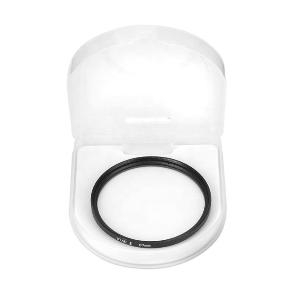 Waterproof Special Effect Lens Filter Rotatable 8 Points Star Filter With Multi Layer Coating
