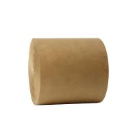 Papel de embalagem amigável descartável de Eco do copo de café da matéria prima do copo do papel de embalagem de Brown