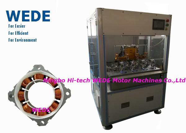 inslot coils winding machine for brushless motor stator used in the refrigerator compressor, exhaust fan etc