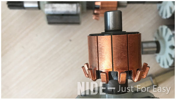 motor armature commutator.jpg Микро- коммутант Armature мотора Dc для мотора автомобиля всеобщего