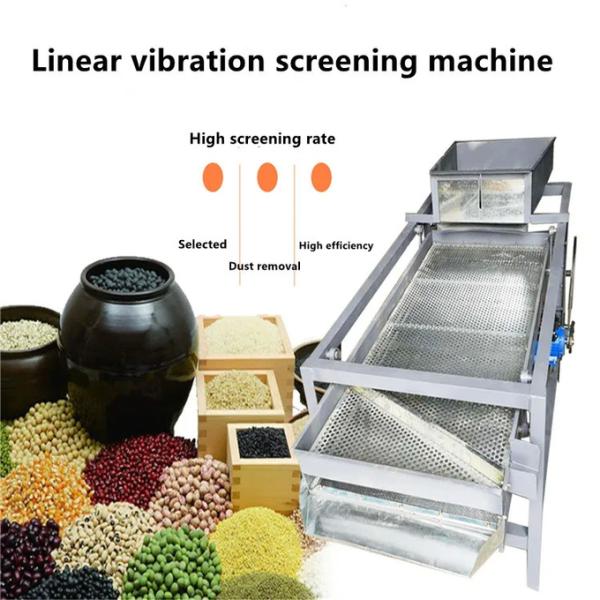 CE Vibrating Screen Machine Multi Functional Rice Grain Screening Machine