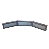 Nenhuns tocam no FCC industrial do monitor do painel estreito de 500nits 12.3inch